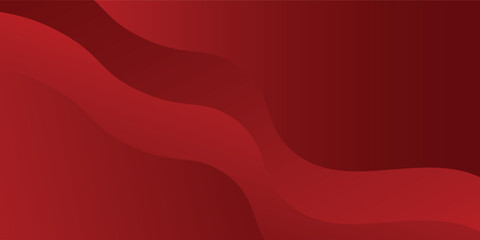 Abstract red background with dynamic shapes simple art