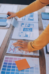 UX UI and Programming development technology.