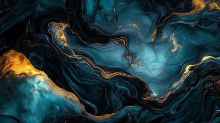 Obraz premium artistic liquid and texture with astronomy style