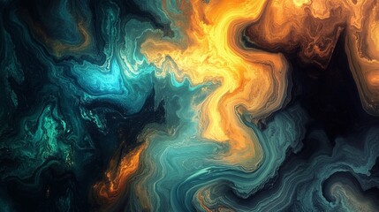 artistic liquid and texture with astronomy style