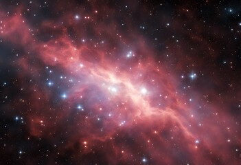 Fototapeta premium nebula bright stars.