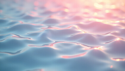 Natural Water Ripple Textures in Soft Pastel Tones