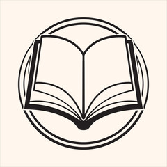 Book vector file logo icon
