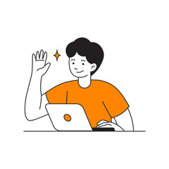 Open Hiring Man Interviewing