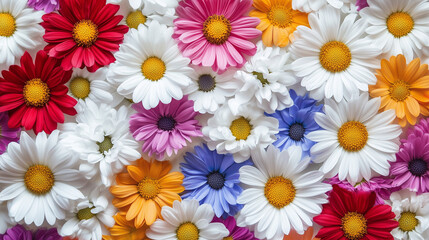 Fototapeta premium seamless pattern with flowers
