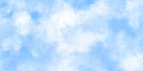 Abstract blue water color hand painted art victor illustration. white blue painted smoky textured white color powder explosion. white and blue Smoke background elegant luxury space