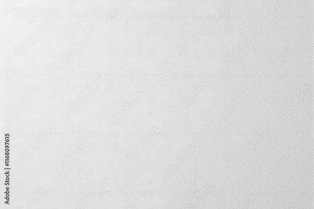 Poster close-up of a white textured surface with soft, wavy patterns and a slightly rough appearance on a p