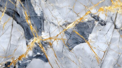 Marble texture, white and gold veins, abstract pattern, luxurious background, high resolution, glossy surface, elegant design, smooth curves, natural stone appearance, seamless texture, minimalist aes