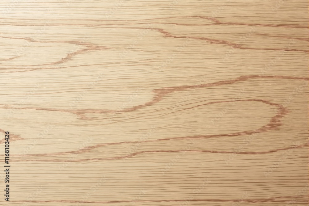 Poster close-up image shows a light wood surface with natural grain patterns in beige and brown tones. back