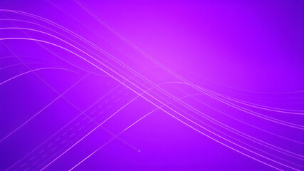 Abstract purple background with lines, technology lines, tech background, Abstract Purple Background with Flowing Lines