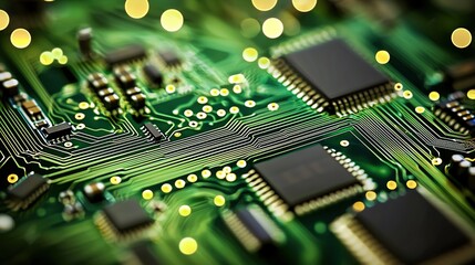 Circuit Board Technology: Microchips & Pathways