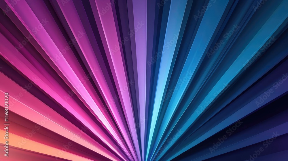 Poster burst abstract background idea. vibrant abstract design with sharp, colorful lines radiating outward