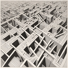 Naklejka premium cool seamless abstract background