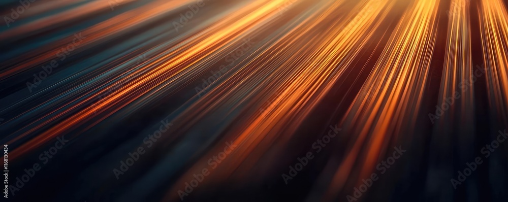 Aufkleber burst abstract background idea. abstract light streaks create dynamic motion in vibrant, warm colors