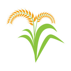 Rice Grain logo