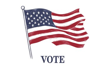 Fototapeta premium United States Election Vote