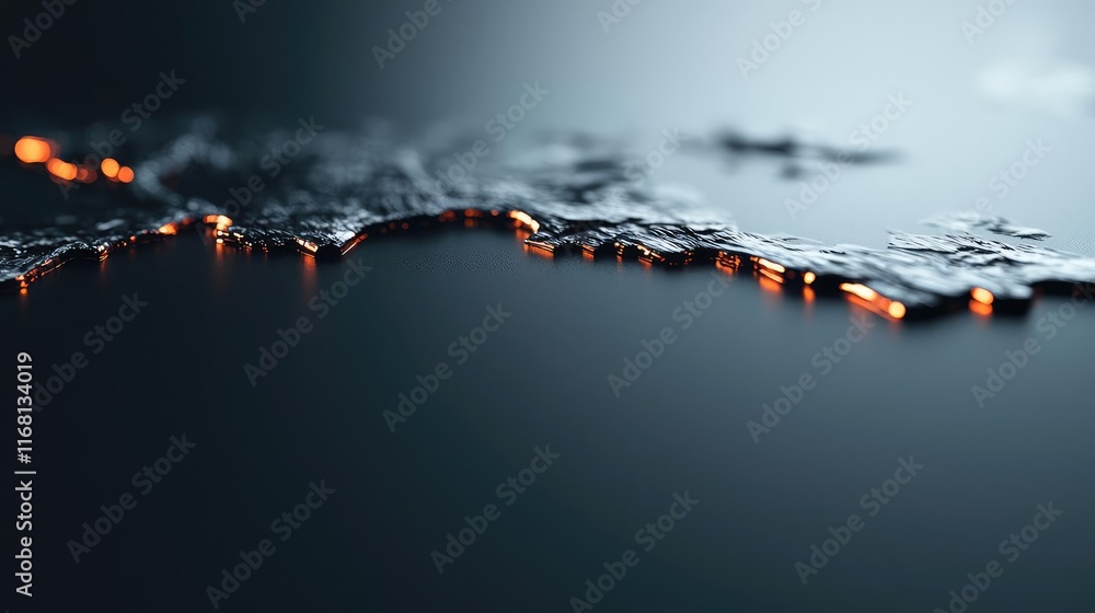 Poster grungy abstract background concept. close-up of a water surface reflecting light with a calm and ser