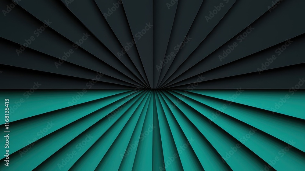 Poster burst abstract background idea. abstract pattern featuring geometric shapes in shades of teal and bl