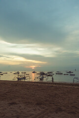 Morning in Sanur village, Bali