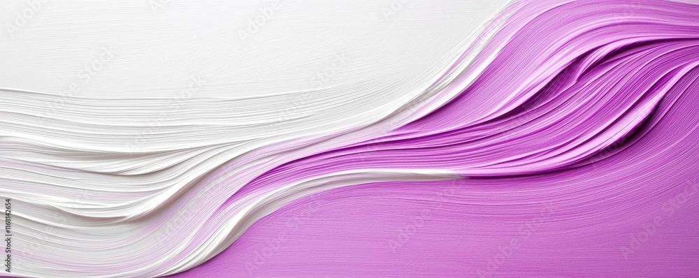 Poster chalkboard abstract background concept. abstract waves of pink and white create a visually soothing 