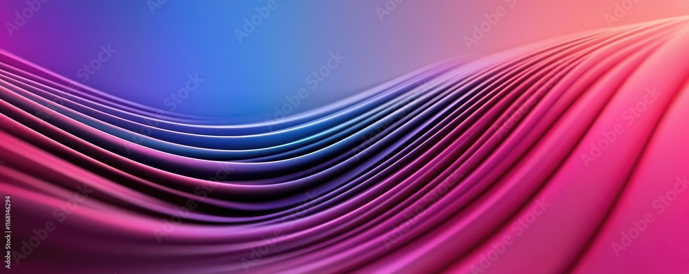 Poster grid abstract background concept. abstract colorful waves create an elegant flowing design in modern