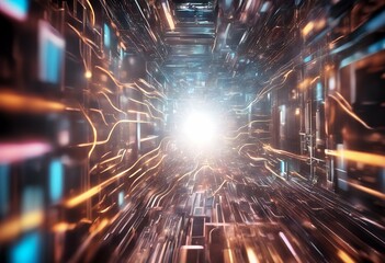 3d abstract digital modern abilities can background used description network tech