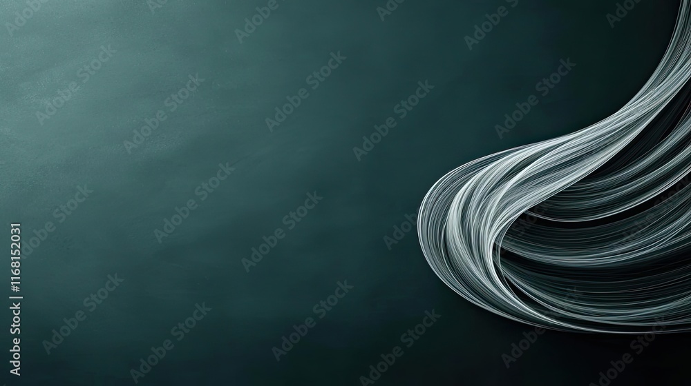 Poster chalkboard abstract background concept. a beautiful abstract background with flowing lines and a soo
