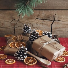 still life with chocolate and nuts