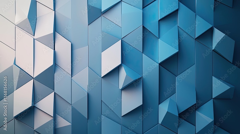 Aufkleber grid abstract background concept. a modern abstract design featuring angled shapes and varying shade