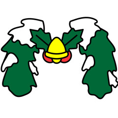 Christmas Alphabet Letter M