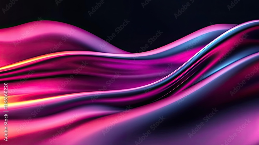Poster velvet abstract background idea. vibrant flowing waves of color create an abstract and dynamic backg