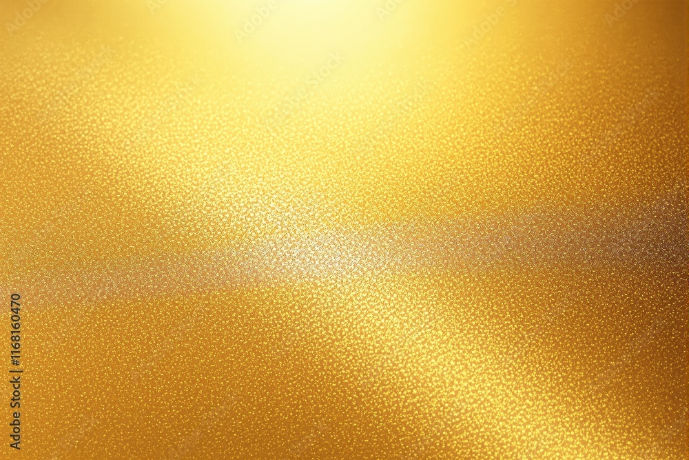 Poster golden textured pattern with a shimmering surface, featuring a gradient of light and reflections, cr