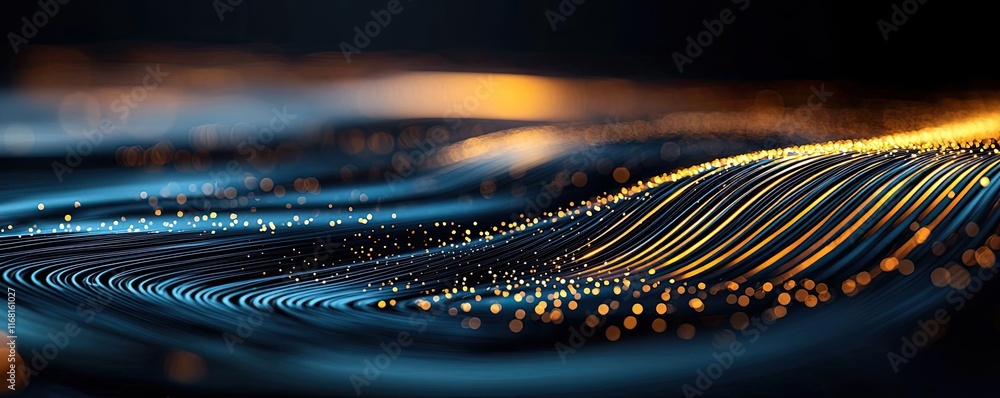 Poster velvet abstract background idea. abstract digital patterns with vibrant colors and glowing effects f