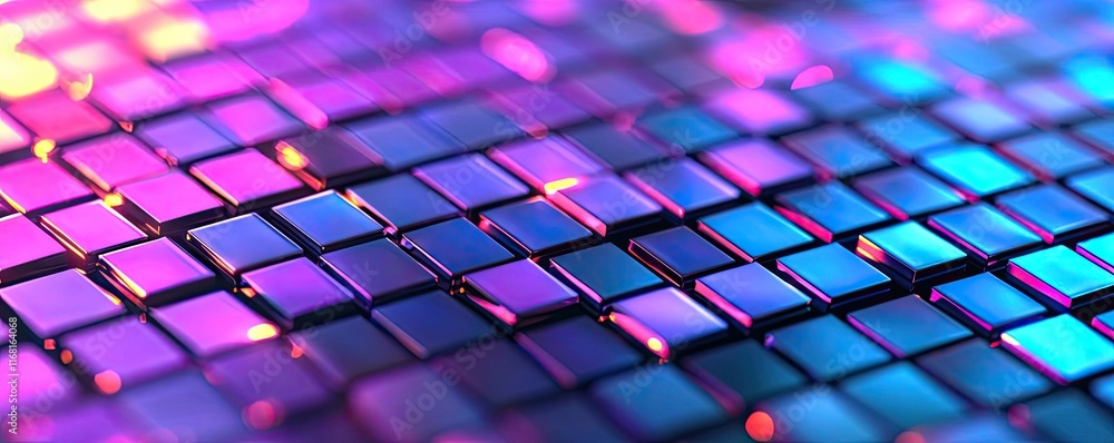 Poster mosaic abstract background idea. vibrant abstract background with colorful tiles in a stunning digit