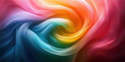 Fototapeta premium Colorful Abstract Swirling Lines Pattern Fun Art Background for Children Modern Design Vibrant Creative Illustration