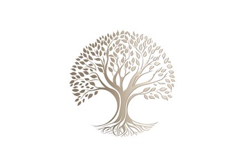 Stylish tree illustration 