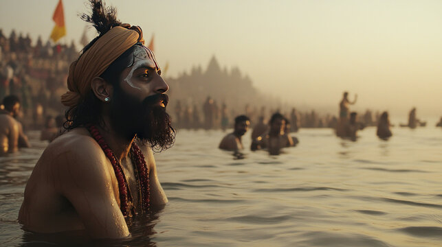 Scenes of kumbh mela