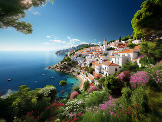 Naklejka premium seasonable landscape