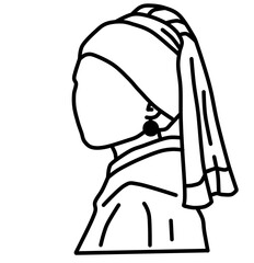 The girl with pearl earring