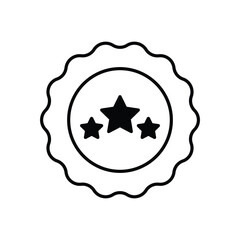 Branding icon isolated on a white background. Vector illustration.