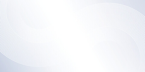 Modern grey background with dynamic circle lines simple