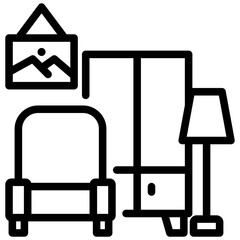 Furniture Outline Icon