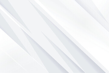 Obraz premium Abstract white and gray background.