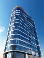 Generic modern building symbol of success.