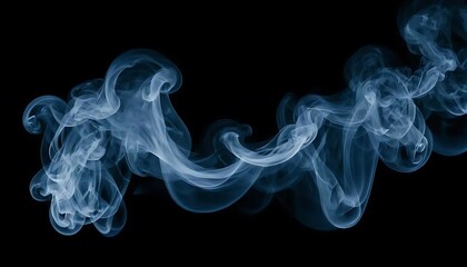 Misty Blue Smoke Overlay: Ethereal Atmosphere for Design