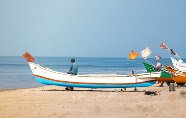 boat on the beach