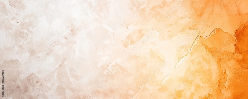 Poster Grungy abstract background idea. A soft gradient background with warm orange and white tones for versatile designs.