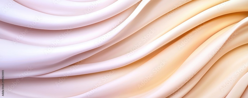 Poster galaxy abstract background concept. elegant fabric texture with soft waves and soothing pastel color
