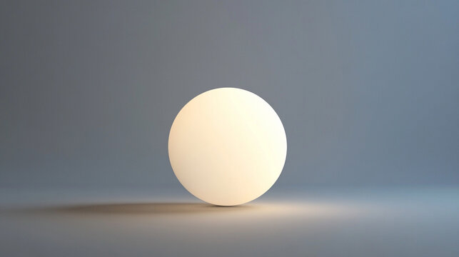 A single glowing orb floats in a dark void, symbolizing mystery, solitude, and the infinite, with space on the side to suggest the vast unknown and chaotic forces beyond its luminous presence

