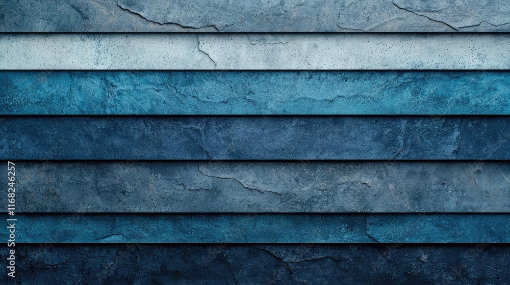 Poster Grungy abstract background idea. Abstract blue stone texture layered background for design or artistic projects.